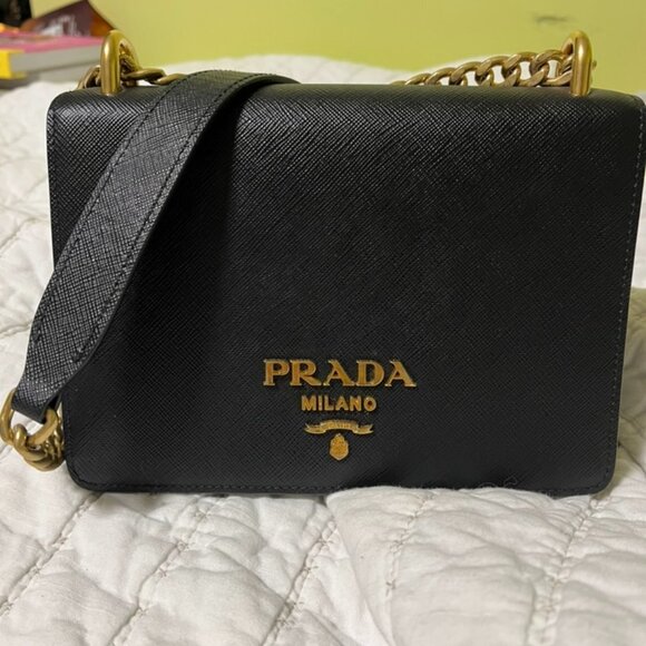Prada Saffiano Leather Mini Bag - Picture 1 of 7